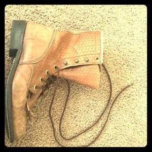 Capezio Women’s Leather Boots Mocha Vintage